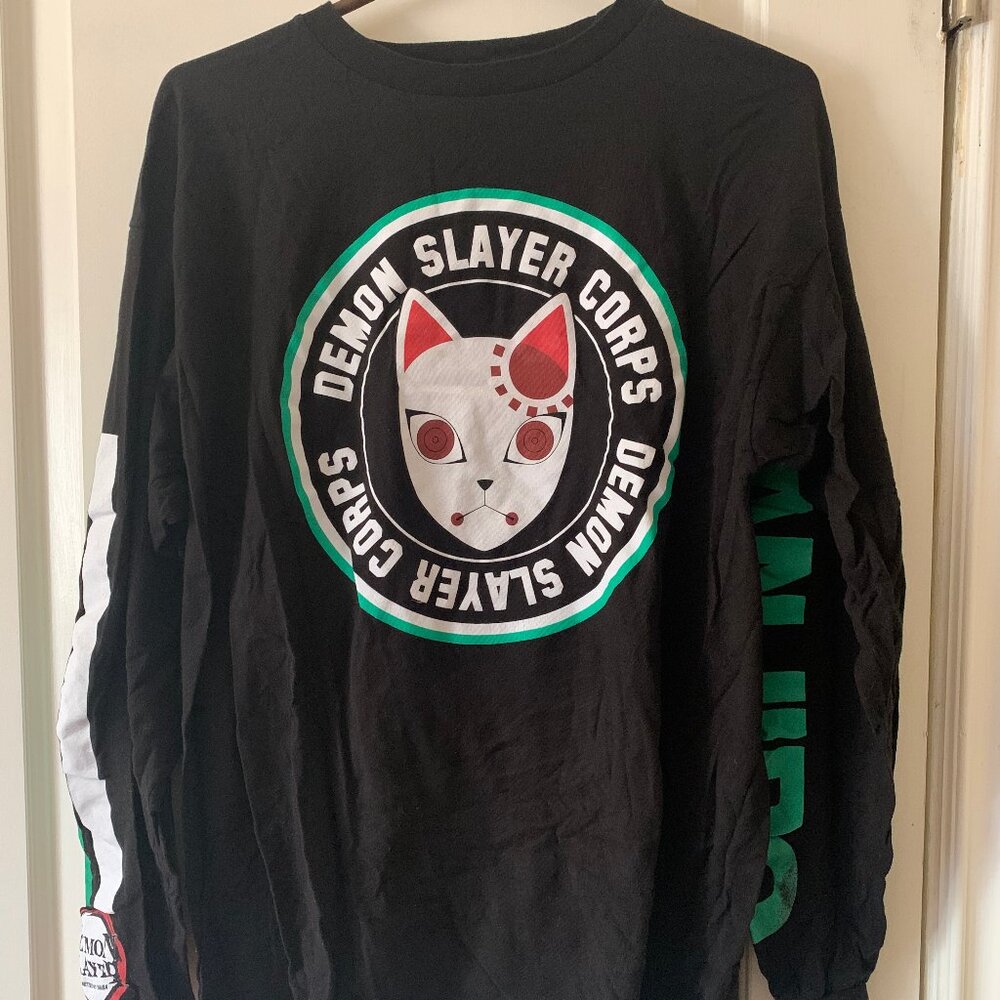 Demon Slayer L Women Cotton Long sleeve shirt Box Lunch